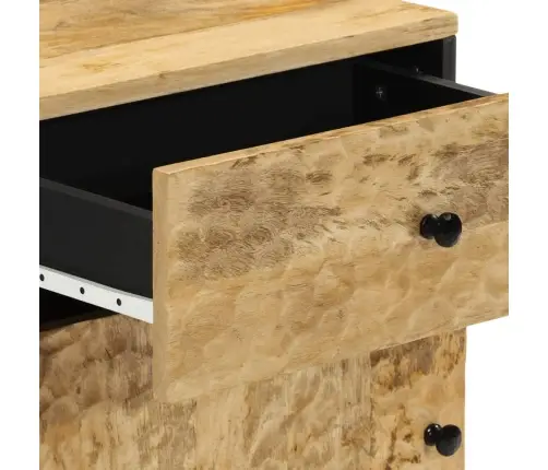 Naktinė Spintelė, 50X33X60cm Mango Medienos Masyvas Naktinė Spintelė, 50X33X60cm Mango Medienos Masyvas