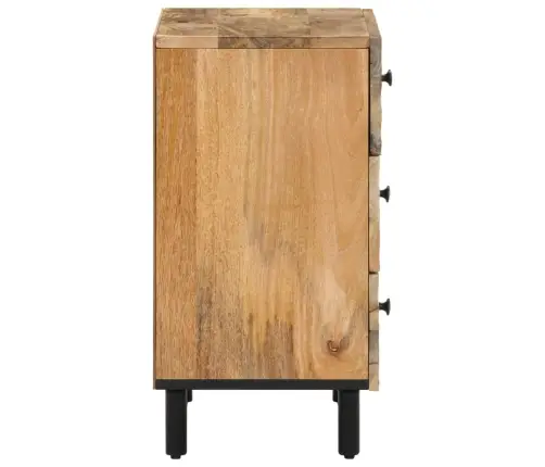 Naktinė Spintelė, 50X33X60cm Mango Medienos Masyvas
