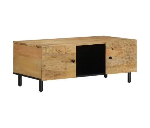 Kafijas Galdiņš, 100X54X40 Cm, Mango Masīvkoks Vidaxl