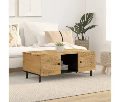 Kafijas Galdiņš, 100X54X40 Cm, Mango Masīvkoks Vidaxl