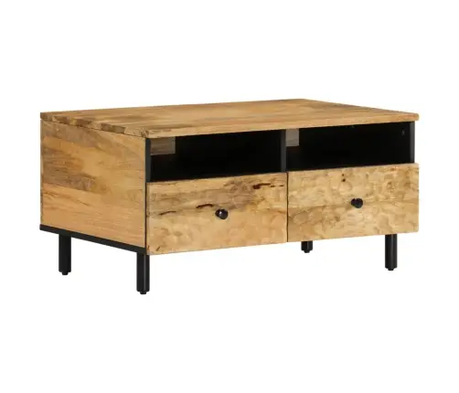 Kafijas Galdiņš, 80X54X40 Cm, Mango Masīvkoks Vidaxl