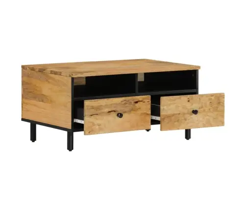 Kafijas Galdiņš, 80X54X40 Cm, Mango Masīvkoks Vidaxl