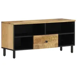 Tv Skapītis, 100X33X46 Cm, Mango Masīvkoks Vidaxl