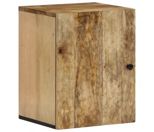 Sieninė Vonios Kambario Spintelė, 38X33X48cm Mango Masyvas