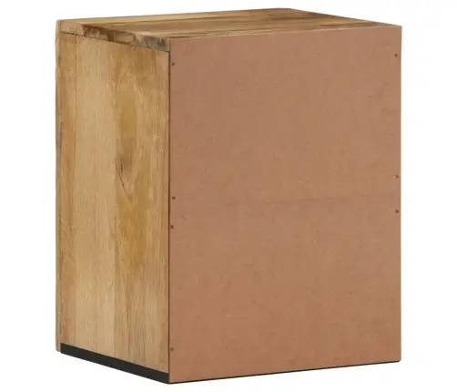 Sieninė Vonios Kambario Spintelė, 38X33X48cm Mango Masyvas