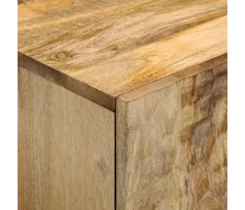 Sieninė Vonios Kambario Spintelė, 38X33X48cm Mango Masyvas