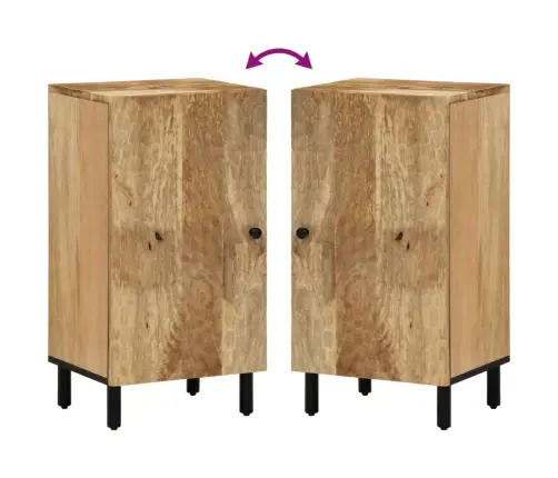 Skapītis, 40X33X75 Cm, Mango Masīvkoks Vidaxl