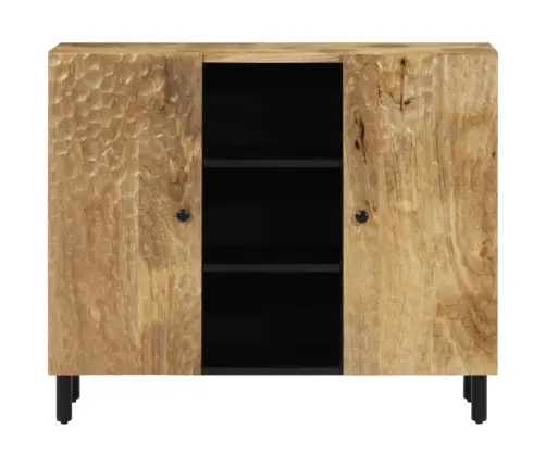 Šoninė Spintelė, 90X33X75cm Mango Medienos Masyvas