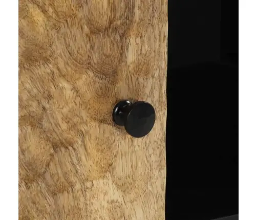 Šoninė Spintelė, 90X33X75cm Mango Medienos Masyvas