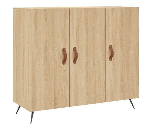 Puhvetkapp, Sonoma Tamm, 90 X 34 X 80 cm Tehispuit