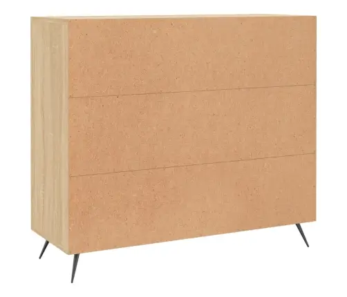 Puhvetkapp, Sonoma Tamm, 90 X 34 X 80 cm Tehispuit
