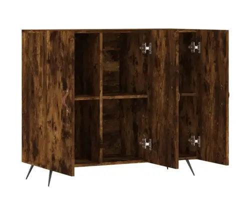 Puhvetkapp, Suitsutatud Tamm, 90 X 34 X 80 cm Tehispuit