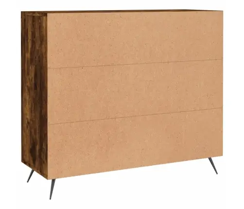 Puhvetkapp, Suitsutatud Tamm, 90 X 34 X 80 cm Tehispuit