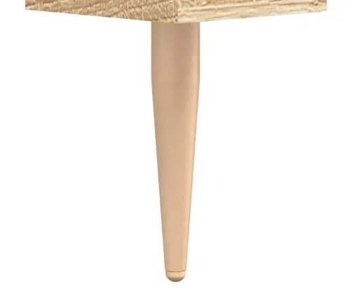 Kumode, Ozolkoka Krāsa, 90X34X80 Cm, Inženierijas Koks Vidaxl