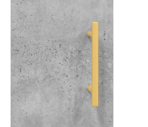 Kumode, Betona Pelēka, 90X34X80 Cm, Inženierijas Koks Vidaxl