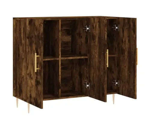 Kumode, Ozolkoka Krāsa, 90X34X80 Cm, Inženierijas Koks Vidaxl Kumode, Ozolkoka Krāsa, 90X34X80 Cm, Inženierijas Koks Vidaxl