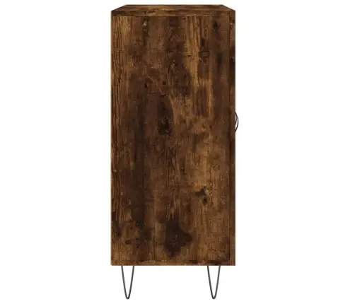 Kumode, Ozolkoka Krāsa, 90X34X80 Cm, Inženierijas Koks Vidaxl