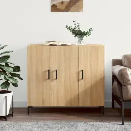 Puhvetkapp, Sonoma Tamm, 90 X 34 X 80 cm Tehispuit