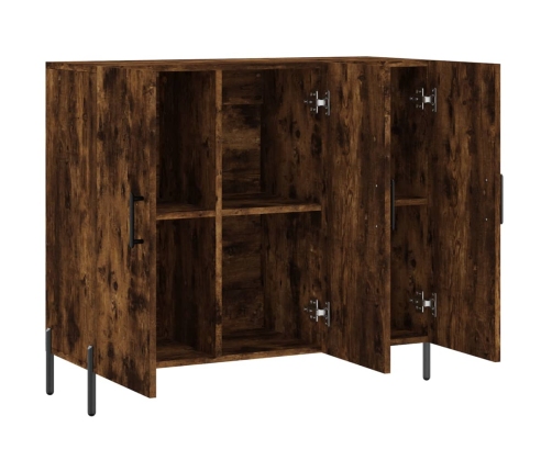 Puhvetkapp, Suitsutatud Tamm, 90 X 34 X 80 cm Tehispuit