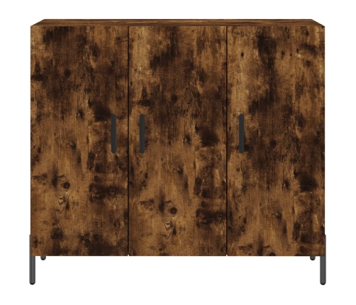 Puhvetkapp, Suitsutatud Tamm, 90 X 34 X 80 cm Tehispuit