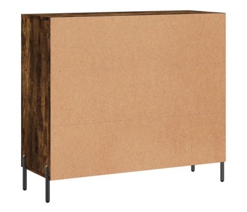 Puhvetkapp, Suitsutatud Tamm, 90 X 34 X 80 cm Tehispuit