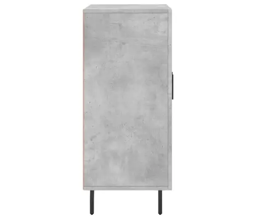 Šoninė Spintelė, Betono Pilka, 90X34X80cm Apdirbta Mediena