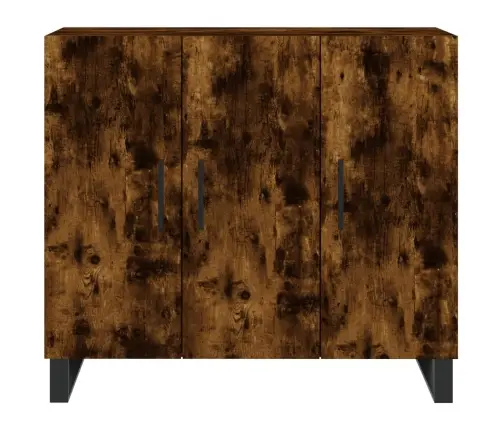 Kumode, Ozolkoka Krāsa, 90X34X80 Cm, Inženierijas Koks Vidaxl Kumode, Ozolkoka Krāsa, 90X34X80 Cm, Inženierijas Koks Vidaxl
