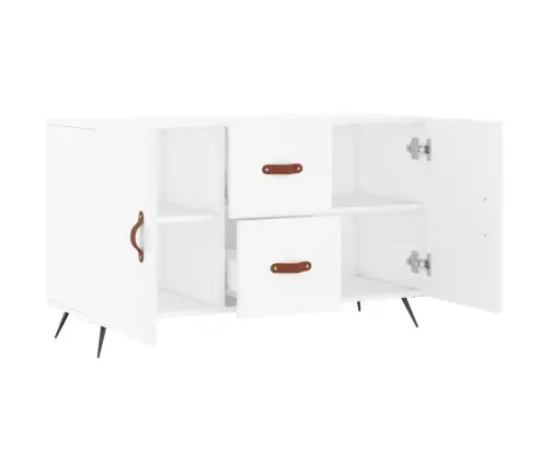 Puhvetkapp, Valge, 100 X 36 X 60 cm Tehispuit