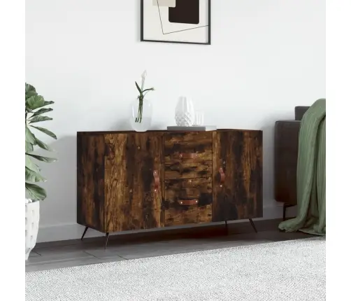 Kumode, Ozolkoka Krāsa, 100X36X60 Cm, Inženierijas Koks Vidaxl Kumode, Ozolkoka Krāsa, 100X36X60 Cm, Inženierijas Koks Vidaxl