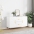 Kumode, Balta, 100X36X60 Cm, Inženierijas Koks Vidaxl