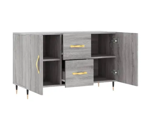 Kumode, Pelēka Ozolkoka Krāsa, 100X36X60 Cm, Inženierijas Koks Vidaxl Kumode, Pelēka Ozolkoka Krāsa, 100X36X60 Cm, Inženierijas Koks Vidaxl