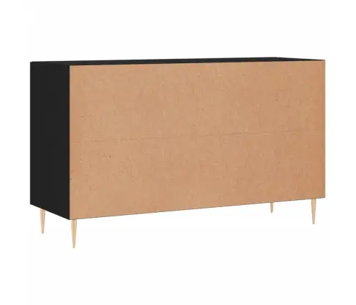 Kumode, Melna, 100X36X60 Cm, Inženierijas Koks Vidaxl