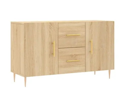 Kumode, Ozolkoka Krāsa, 100X36X60 Cm, Inženierijas Koks Vidaxl