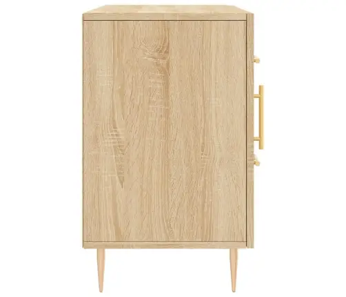 Kumode, Ozolkoka Krāsa, 100X36X60 Cm, Inženierijas Koks Vidaxl