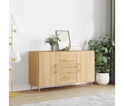 Kumode, Ozolkoka Krāsa, 100X36X60 Cm, Inženierijas Koks Vidaxl