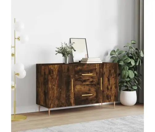 Kumode, Ozolkoka Krāsa, 100X36X60 Cm, Inženierijas Koks Vidaxl