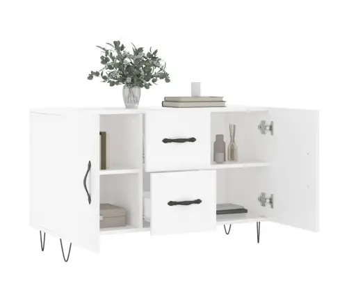 Puhvetkapp, Valge, 100 X 36 X 60 cm Tehispuit