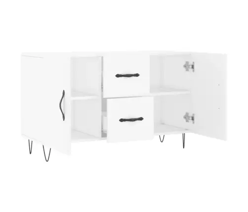 Puhvetkapp, Valge, 100 X 36 X 60 cm Tehispuit