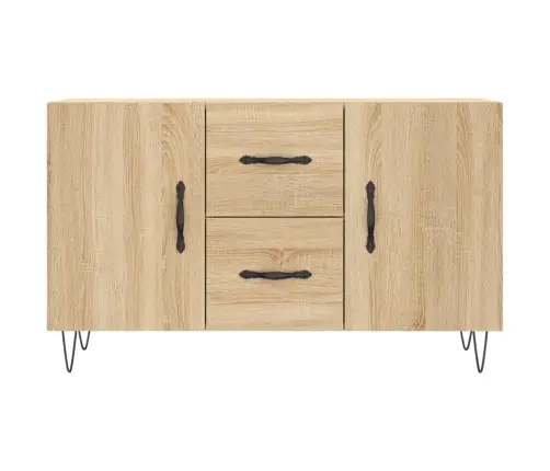 Kumode, Ozolkoka Krāsa, 100X36X60 Cm, Inženierijas Koks Vidaxl