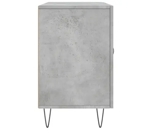 Kumode, Betona Pelēka, 100X36X60 Cm, Inženierijas Koks Vidaxl