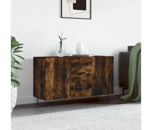 Kumode, Ozolkoka Krāsa, 100X36X60 Cm, Inženierijas Koks Vidaxl