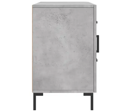 Kumode, Betona Pelēka, 100X36X60 Cm, Inženierijas Koks Vidaxl