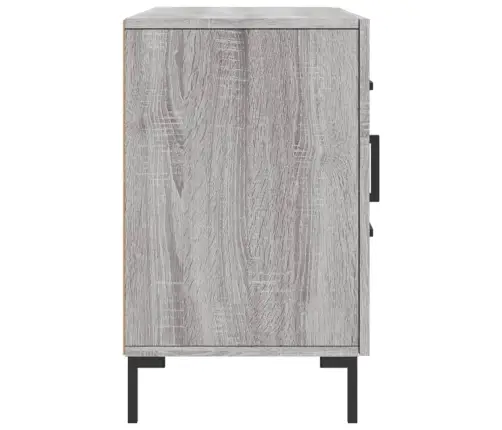 Kumode, Pelēka Ozolkoka Krāsa, 100X36X60 Cm, Inženierijas Koks Vidaxl