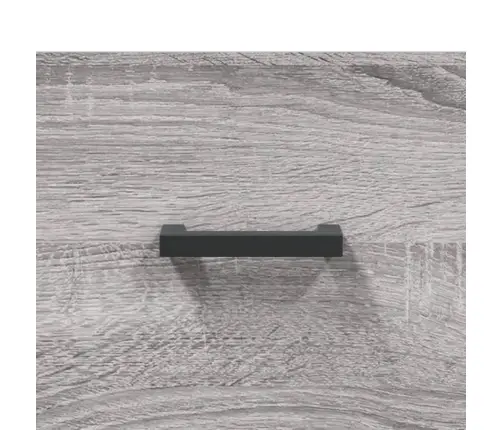 Kumode, Pelēka Ozolkoka Krāsa, 100X36X60 Cm, Inženierijas Koks Vidaxl