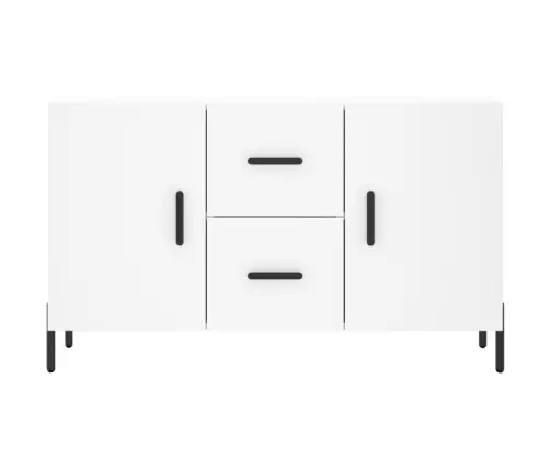 Kumode, Balta, 100X36X60 Cm, Inženierijas Koks Vidaxl