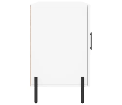 Kumode, Balta, 100X36X60 Cm, Inženierijas Koks Vidaxl