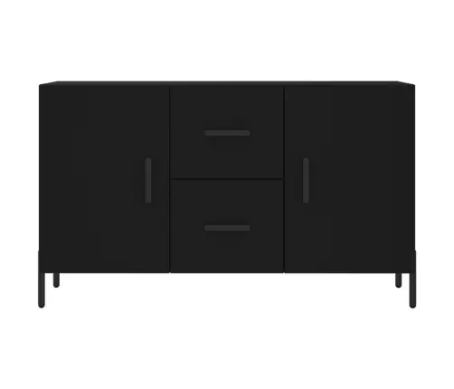Kumode, Melna, 100X36X60 Cm, Inženierijas Koks Vidaxl