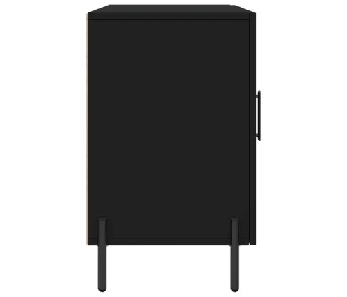 Kumode, Melna, 100X36X60 Cm, Inženierijas Koks Vidaxl