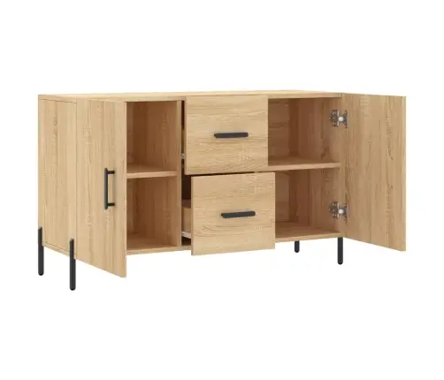 Puhvetkapp, Sonoma Tamm, 100 X 36 X 60 cm Tehispuit