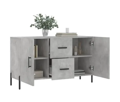 Kumode, Betona Pelēka, 100X36X60 Cm, Inženierijas Koks Vidaxl Kumode, Betona Pelēka, 100X36X60 Cm, Inženierijas Koks Vidaxl